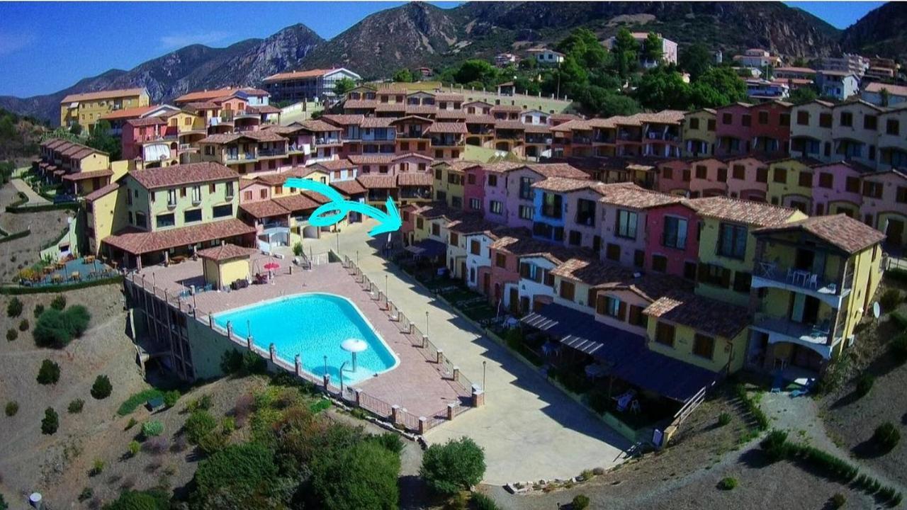 L'Estasi Tanca Piras A Bordo Piscina Con Vista Mare Βίλα Nebida Εξωτερικό φωτογραφία