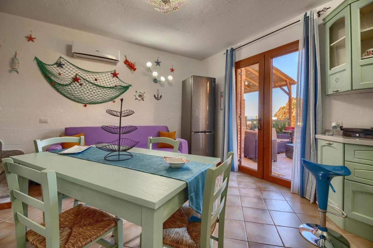 L'Estasi Tanca Piras A Bordo Piscina Con Vista Mare Βίλα Nebida Εξωτερικό φωτογραφία
